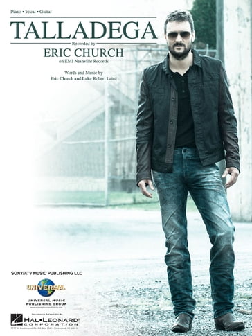 Talladega Sheet Music - ERIC CHURCH