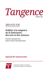 Tangence. No. 125-126, 2021