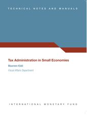 Tax Administration in Small Economies (EPub) (PDF Download)