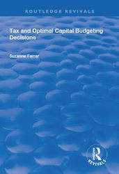 Tax and Optimal Capital Budgeting Decisions