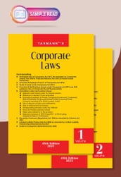 Taxmann s Corporate Laws(Set of 2 Volumes)