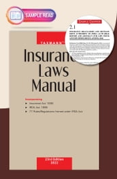 Taxmann s Insurance Laws Manual