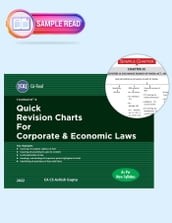 Taxmann s Quick Revision Charts for Corporate & Economic Laws