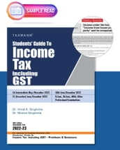 Taxmann s Students  Guide to Income Tax Including GST