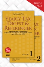 Taxmann s Yearly Tax Digest & Referencer (Set of 2 Volumes)