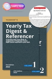 Taxmann s Yearly Tax Digest & Referencer (Set of 2 Vols.)