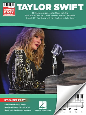 Taylor Swift - Super Easy Piano Songbook - Taylor Swift