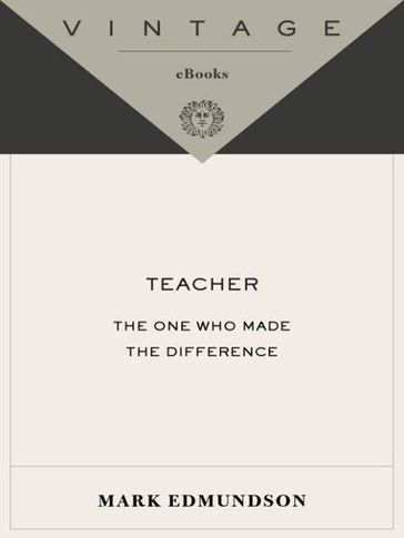 Teacher - Mark Edmundson