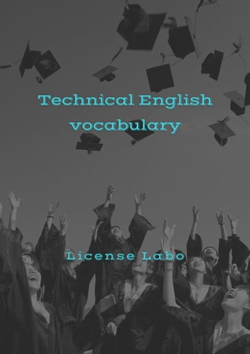 Technical English vocabulary - license labo