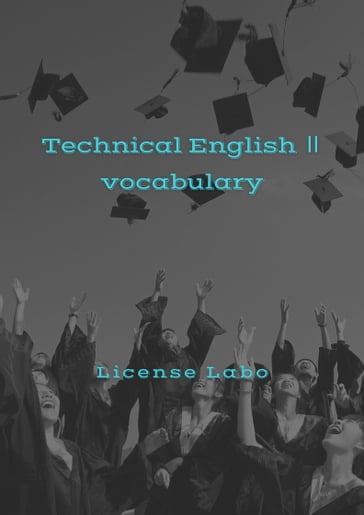 Technical English  vocabulary - license labo