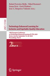 Technology Enhanced Learning for Inclusive and Equitable Quality Education