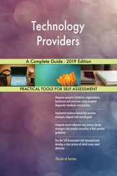 Technology Providers A Complete Guide - 2019 Edition