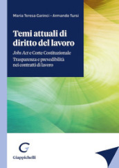 Temi attuali di diritto del lavoro