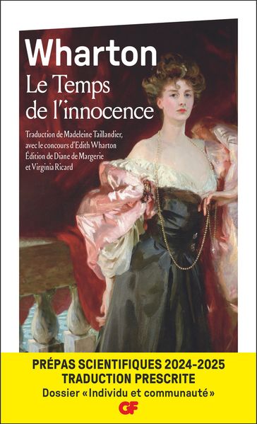 Le Temps de l'innocence - Prépas scientifiques 2025 - Edith Wharton