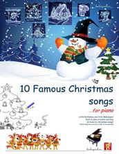 Ten Famous Christmas Songs for Piano