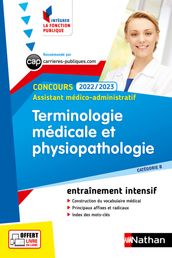 Terminologie médicale et physiopathologie - Assistant médico-administratif - Concours 2022/2023