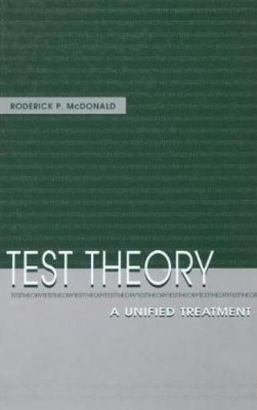 Test Theory - Roderick P. McDonald