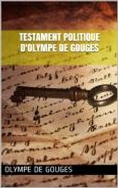 Testament politique d Olympe de Gouges