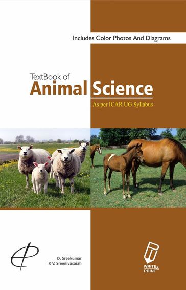 Textbook of Animal Science (As per ICAR UG Syllabus) - D. SREEKUMAR - P.V. SREENIVASAIAH