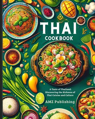 Thai Cookbook : A Taste of Thailand: Discovering the Richness of Thai Cuisine and Culture - AMZ Publishing