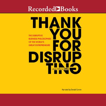 Thank You for Disrupting - Jean-Marie Dru