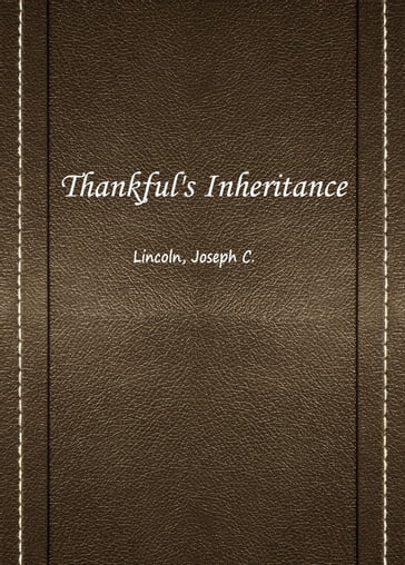 Thankful's Inheritance - Joseph C. - Abbey Lincoln