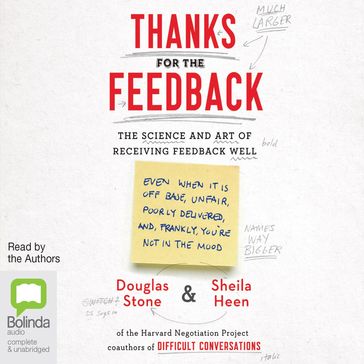 Thanks for the Feedback - Douglas Stone - Sheila Heen