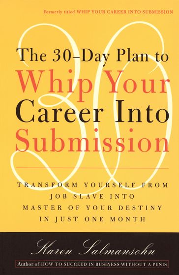 The 30-Day Plan to Whip Your Career Into Submission - Karen Salmansohn