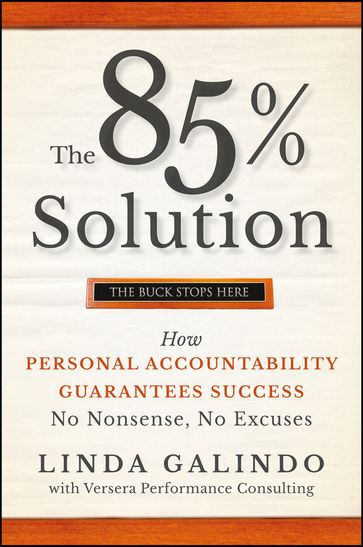 The 85% Solution - Linda Galindo