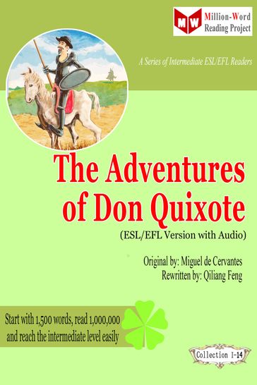 The Adventures of Don Quixote (ESL/EFL Version with Audio) - Qiliang Feng - Miguel de Cervantes