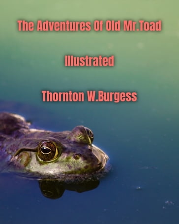 The Adventures of Old Mr. Toad Illustrated - Thornton W. Burgess