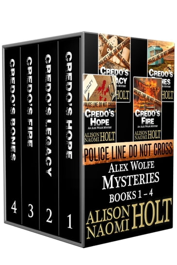 The Alex Wolfe Mysteries Books 1-4 - Alison Naomi Holt