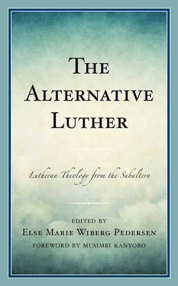 The Alternative Luther - Elisabeth Gerle - Arnfríður Guðmundsdóttir - Kayko Driedger Hesslein - Allen G. Jorgenson - Peter Lodberg - Mary Elise Lowe - Sini Mikkola - André Musskopf - Surekha Nelavala - Else Marie Wiberg Pedersen - Marit Trelstad - Trygve Wyller - Terra Schwerin Rowe - Mary J. Streufert - St. Olaf College Deanna A. Thompson - University of Divinity  Australia Monica Jyotsna Melanchthon - Pacific Lutheran Theologi Kirsi Stjerna - Lutheran School of Theolo Vítor Westhelle