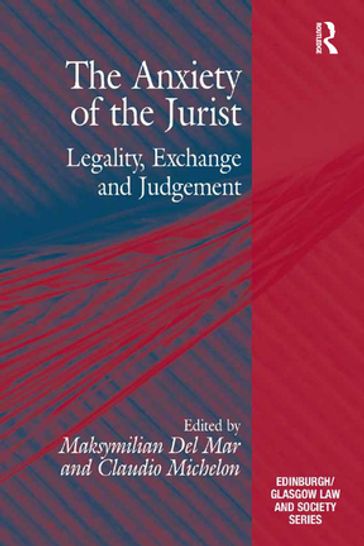 The Anxiety of the Jurist - Claudio Michelon