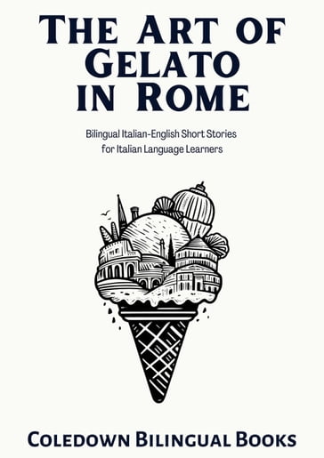 The Art of Gelato in Rome: Bilingual Italian-English Short Stories for Italian Language Learners - Coledown Bilingual Books
