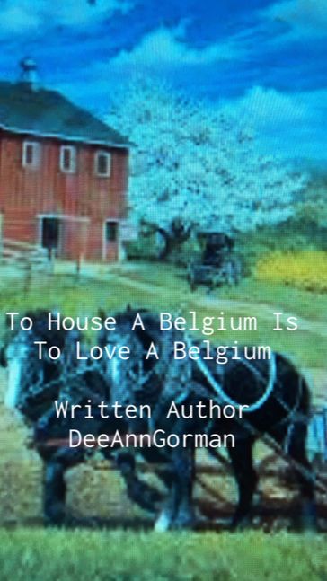 The Belgium Barn, To House A Belgium is to love a Belgium - Dee Ann Gorman