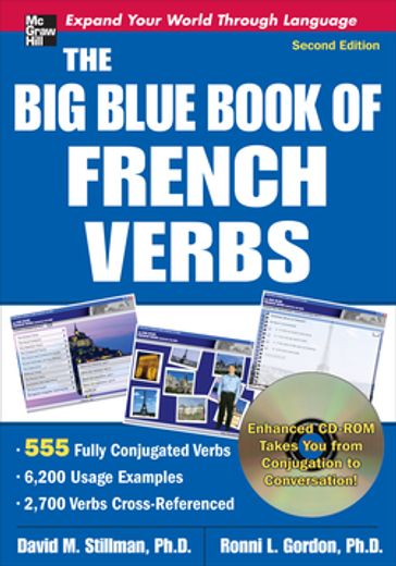 The Big Blue Book of French Verbs with CD-ROM, Second Edition - David Stillman - Ronni Gordon