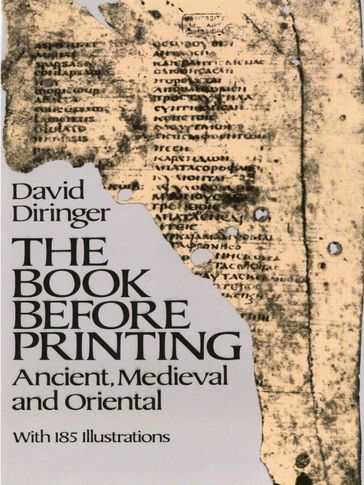 The Book Before Printing - David Diringer