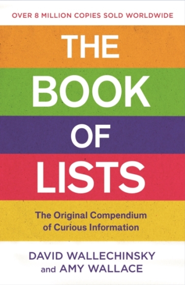 The Book Of Lists - David Wallechinsky - Amy Wallace
