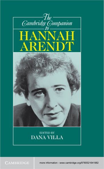 The Cambridge Companion to Hannah Arendt - Dana_Villa