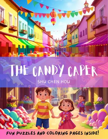 The Candy Caper: A Sweet Bedtime Story Picture Book with Coloring Pages and Puzzles - Shu Chen Hou