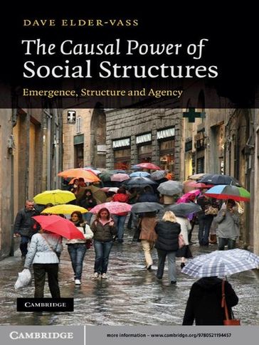 The Causal Power of Social Structures - Dave Elder-Vass