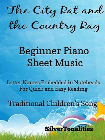 The City Rag and the Country Rat Beginner Piano Sheet Music - SilverTonalities