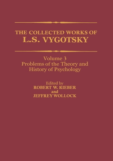 The Collected Works of L. S. Vygotsky - L.S. Vygotsky