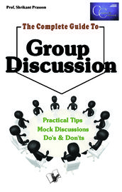 The Complete Guide to Group Discussion