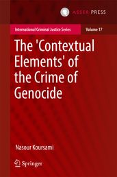 The  Contextual Elements  of the Crime of Genocide