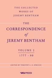 The Correspondence of Jeremy Bentham, Volume 2
