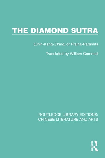 The Diamond Sutra - Taylor and Francis