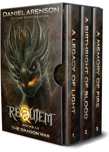 The Dragon War: The Complete Trilogy (World of Requiem) - Daniel Arenson