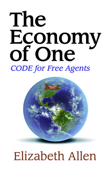 The Economy of One: CODE for Free Agents - Elizabeth Allen